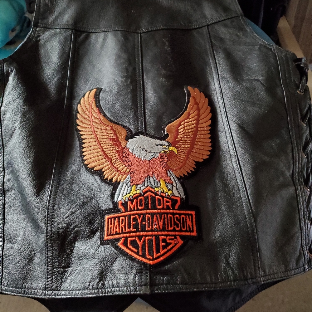 Harley Davidson Leather Vest